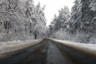 Сніг та ожеледиця: волинських водіїв просять утриматися від поїздок