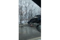 На Волині сталось лобове зіткнення легковика й мікроавтобуса, є загиблий (Фото)