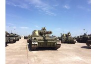 На Донбасі випробували потужну гармату 