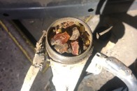 На Волині виявили авто набите бурштином