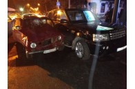 Range Rover кандидата в президенти від БПП протаранив ВАЗ військового (фото)