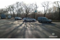 У Луцьку через неуважність водія зіткнулись два легковики (фото)
