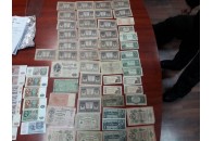 На волинському кордоні виявили партію старовинних монет та банкнот (фото, відео)