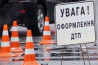 На Волині бус збив пішохода, який раптово вибіг на дорогу