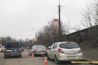 У Луцьку зіткнулись два легковики