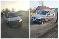 На Волині врізались авто поліції та BMW X5 (Фото)