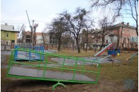 На Волині з'явився другий інклюзивний дитячий майданчик