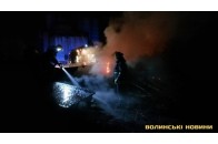 У Луцьку ліквідували дві пожежі