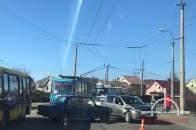 У Луцьку зіткнулись два легковики (Фото)
