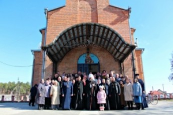 У селі неподалік Луцька відбулась перша архієрейська Літургія в ПЦУ