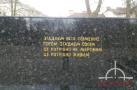 У Луцьку з Меморіалу Вічної Слави викрали бронзові плити (фото)