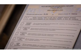 Члени дільничної комісії зіпсували більше 2000 бюлетенів