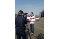 До Луцька прилетів відомий ведучий Дмитро Комаров (фото)