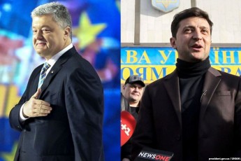 Для 51% українців дебати Порошенка і Зеленського ніяк не вплинуть на вибір президента