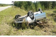 На Волині автомобіль злетів з дороги – постраждав пасажир