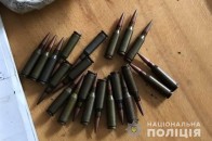 На Волині у чоловіка поліцейські вилучили боєприпаси