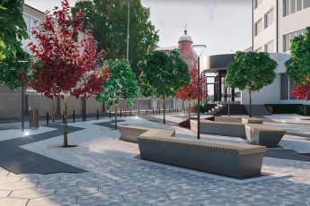 Новий сквер з'явиться у центрі Луцька: як він виглядатиме (фото)