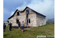 На Волині від блискавки горіла новобудова (фото)
