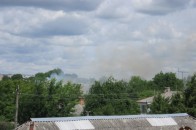 У місті на Волині горіли господарські споруди