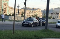 У Луцьку на перехресті зіткнулись дві іномарки (фото)