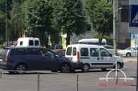 У Луцьку легковик протаранив мінівен (фото)