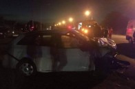 Нічна аварія неподалік Луцька: автомобілі перетворилися на купу брухту, один водій у лікарні (фото)