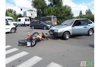 У Луцьку сталася аварія: 