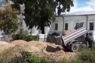 В історичній частині Луцька зводять новобудову на рештках старовинного монастиря