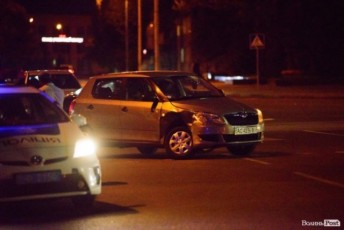 У Луцьку зіштовхнулись два легковики (фото)