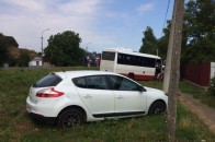 Під Луцьком автобус з дітьми потрапив у аварію (фото)