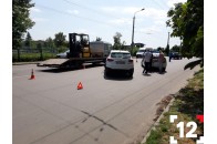 У Луцьку – аварія: обидва автомобілі отримали ушкодження (фото)