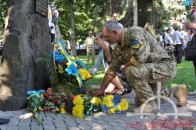 У Луцьку на День Незалежності урочисто вшанували Героїв (фоторепортаж)