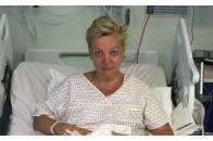 Гонтарева показала свою палату, види Лондона, милиці та інвалідний візок (відео)