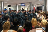 Звільнених з російського полону українських моряків нагородили