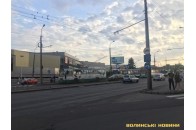 На одному з проспектів Луцька зупинилися тролейбуси