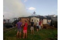 У селі на Волині через коротке замикання загорілася цегляна будівля