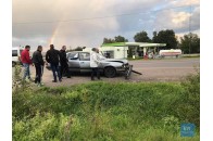 У місті на Волині не поділили дорогу дві автівки (фото)