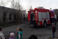 У місті на Волині загорілась котельня (фото)
