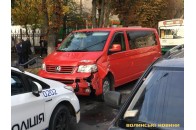 У Луцьку через подвійну ДТП утворився величезний затор