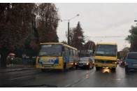 У Луцьку легковик протаранив маршрутку з пасажирами (фото)