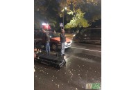У Луцьку на пішохідному переході автомобіль збив дівчину (відео)