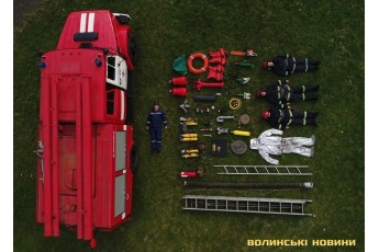 Екстрені служби Волині долучились до Tetrischallenge (фото)