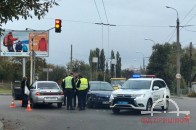 У Луцьку на перехресті − ДТП, рух частково ускладнений (фото)