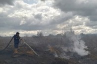 На Волині декілька днів горять торфовища