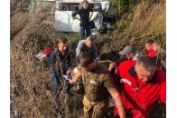 Рейсовий автобус зійшовся у лобовому зіткненні з бусом, постраждали 9 людей, серед них – 4 дітей (фото)