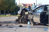 На Волині ДТП: зіткнулися легковик та бус