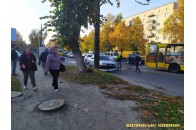 У Луцьку в аварію потрапили три автівки та маршрутка, рух ускладнено