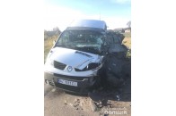 На Волині зіткнулися бус та вантажівка, є потерпілі
