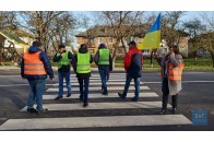 У місті на Волині мітингувальники частково перекрили дорогу