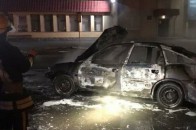 Повідомили деталі підпалу легковика на луцькій автостанції